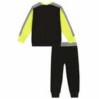 بدلة رياضية للأولاد باللونين الأسود والرمادي, 1, hi-res