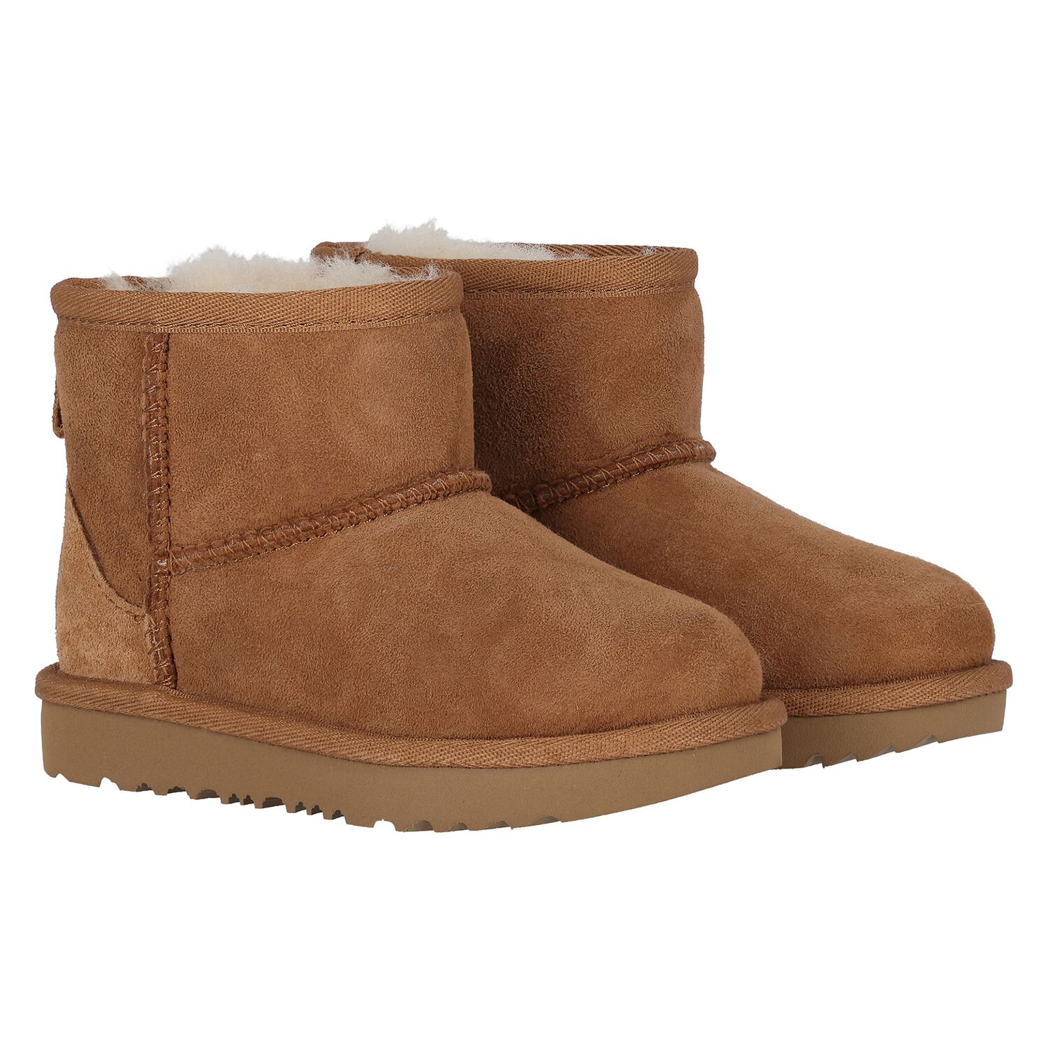 Younger Beige Classic Mini II Suede Boots, 2, hi-res image number null