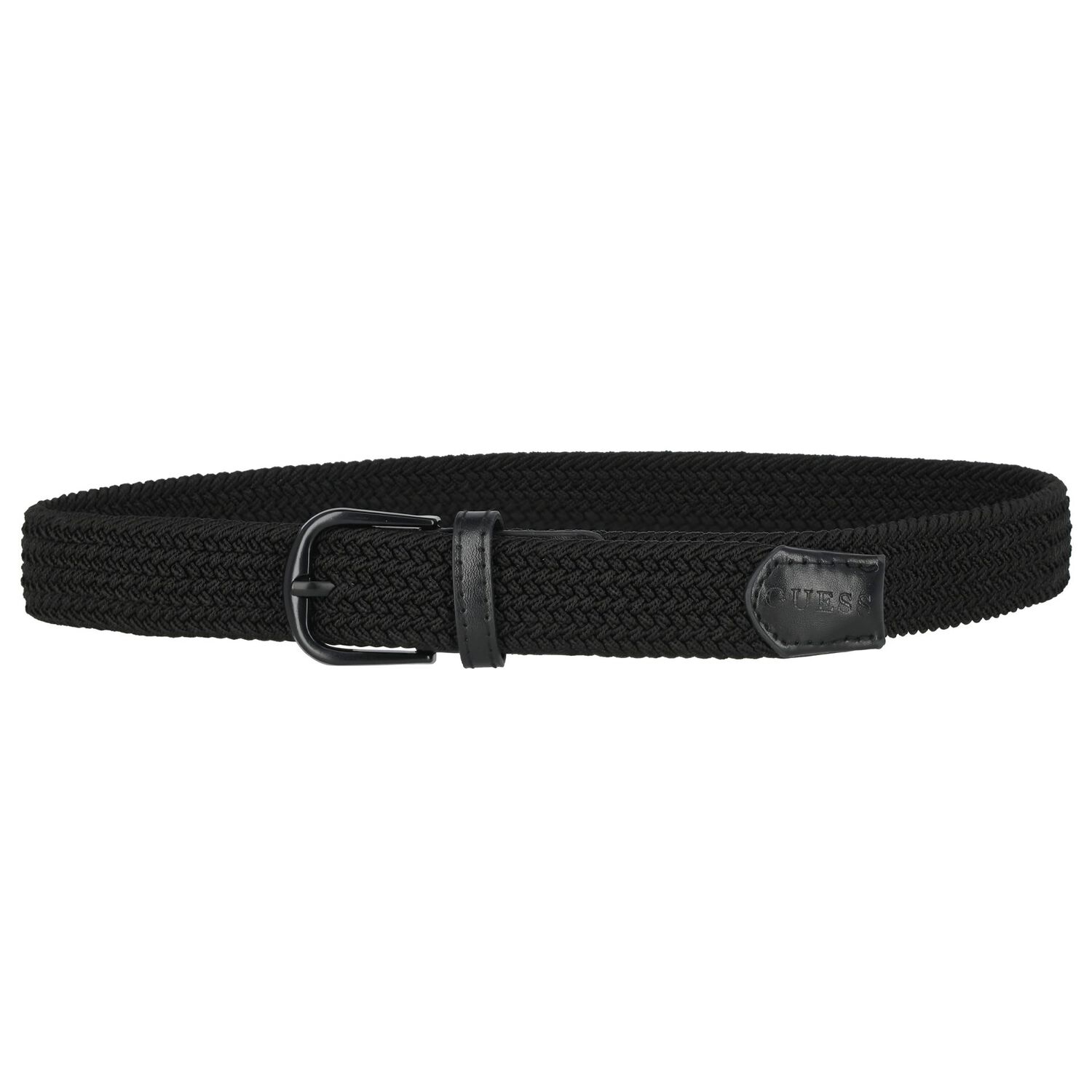 Boys Black Logo Belt, 1, hi-res image number null