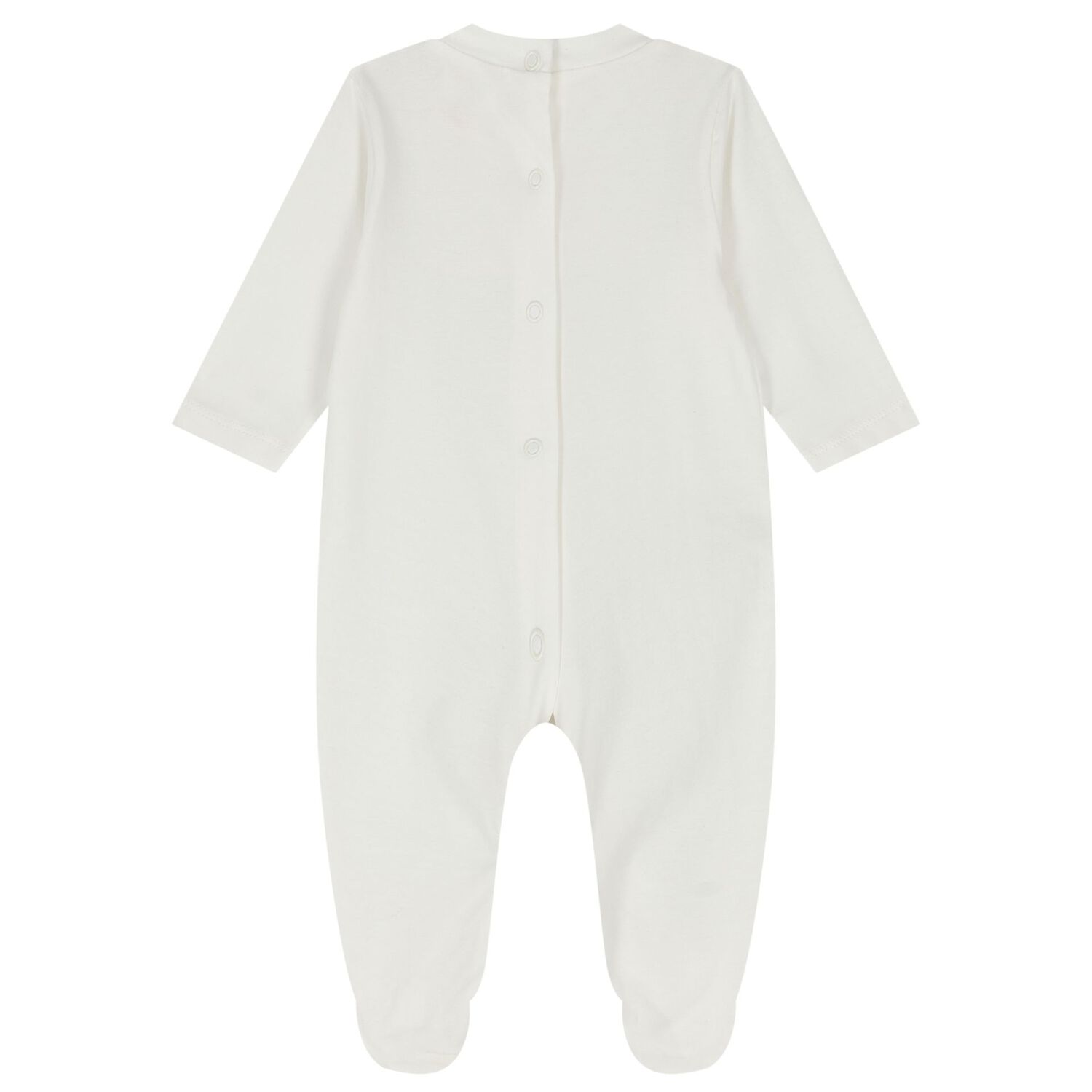 Ivory Smocked Babygrow Gift Set, 4, hi-res