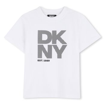 Boys White Logo T-Shirt
