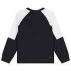 بدلة رياضية بشعار أسود, 1, hi-res