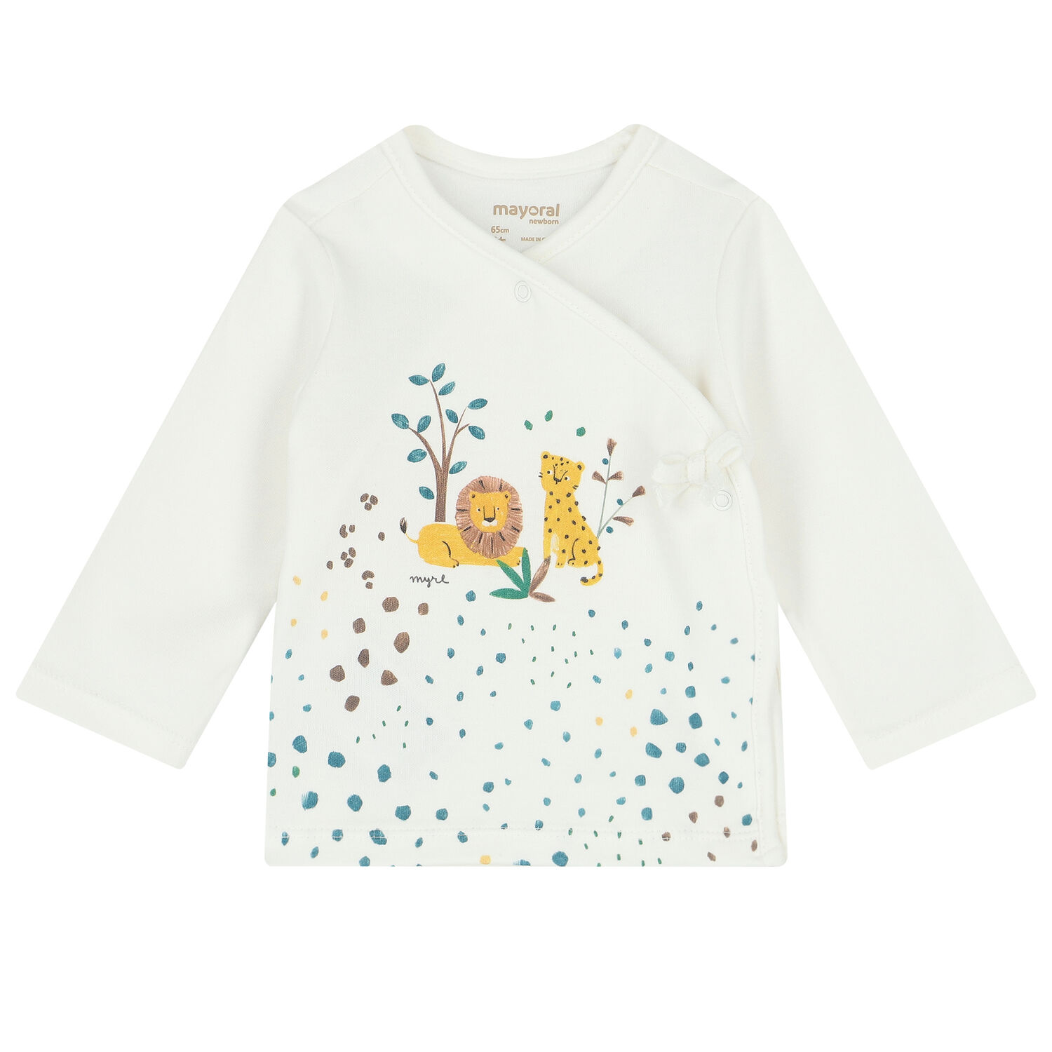 طقم مكون من 4 قطع باللون الأبيض والأزرق للبنات, 3, hi-res image number null