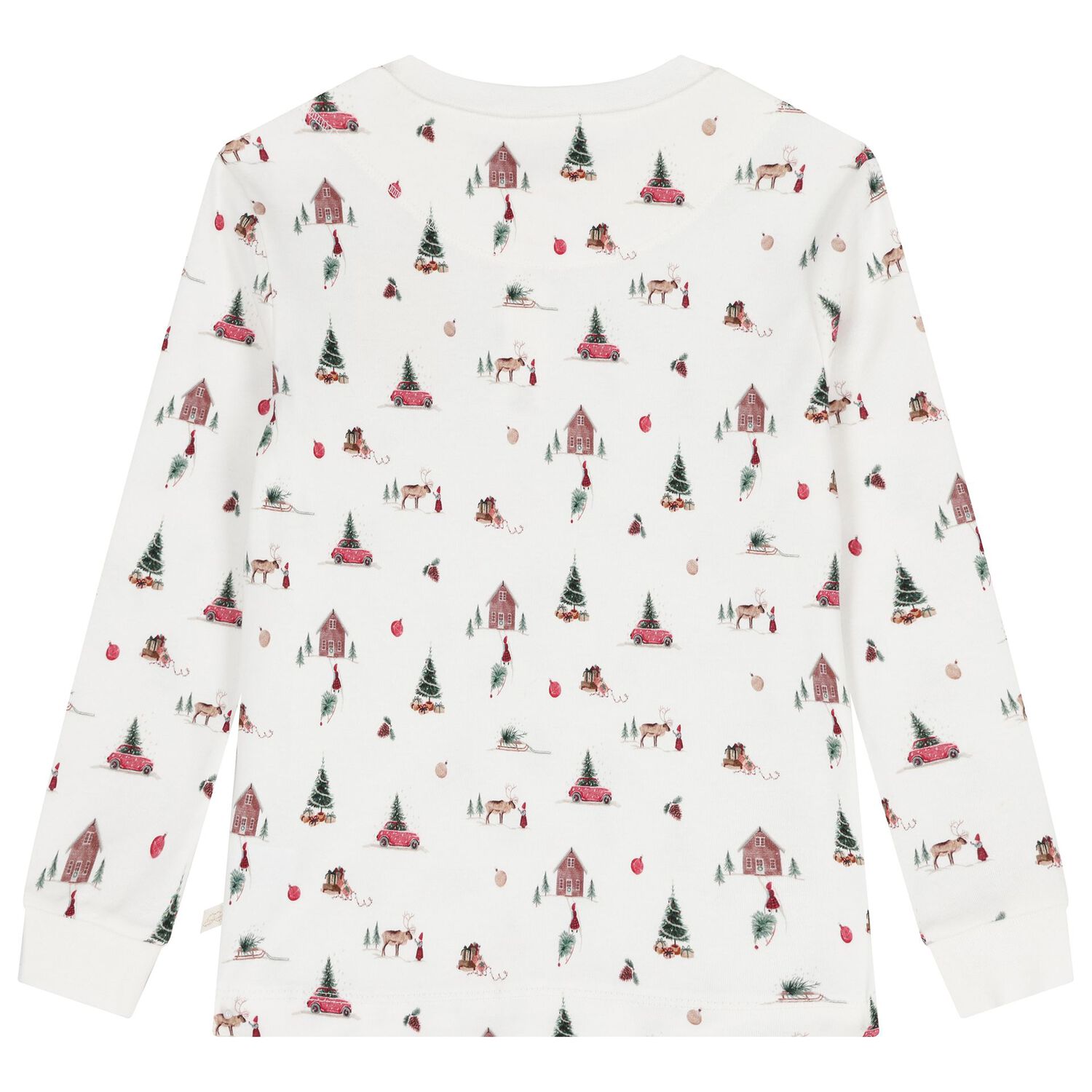 Ivory Christmas Tree Pyjamas , 1, hi-res image number null