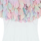 مايوه بالوان قوس قزح واللون الابيض, 1, hi-res