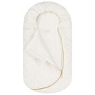 Baby Girls White Logo Heart Nest, 1, hi-res