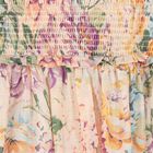 Girls Multi-Coloured Floral Top, 1, hi-res