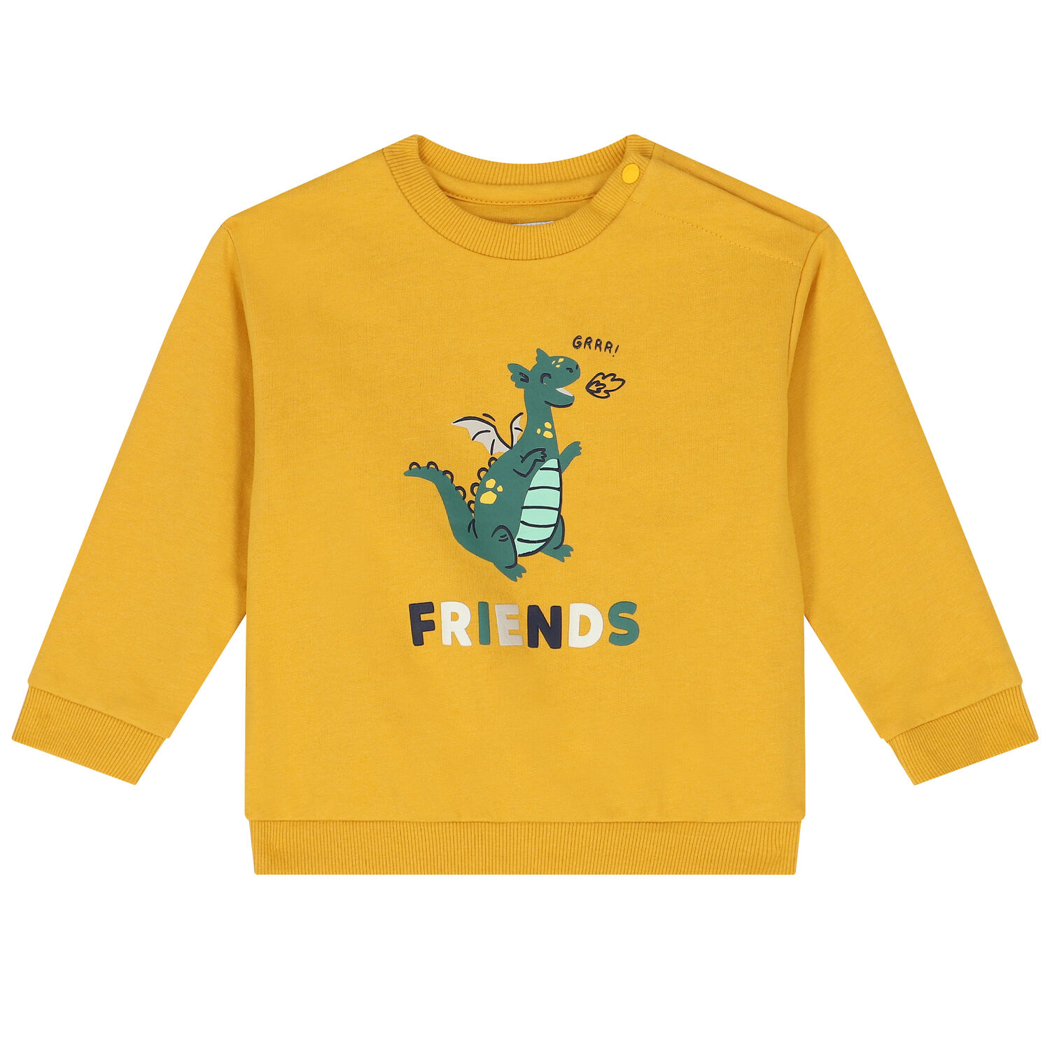 Younger Boys Yellow & Navy Blue Tracksuit, 1, hi-res image number null
