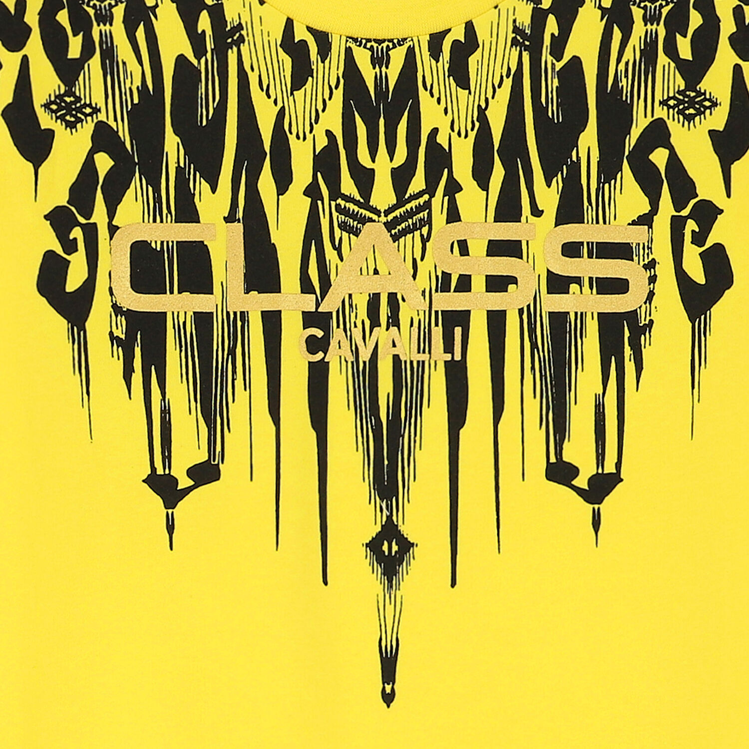 Boys Yellow & Gold Logo T-Shirt, 1, hi-res