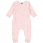 Baby Girls Pink Logo & Heart Babygrow Gift Set, 1, hi-res
