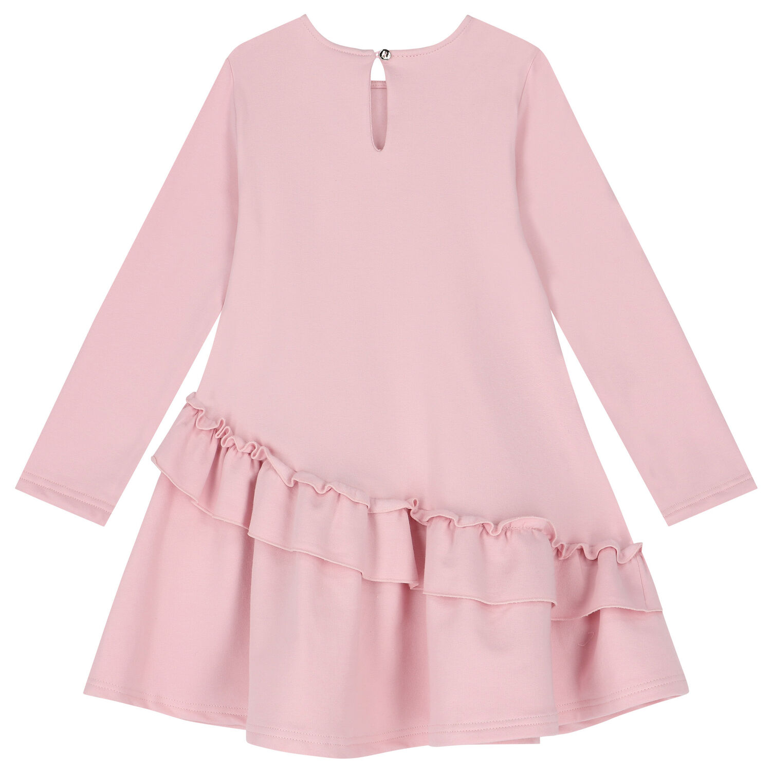 فستان بنات باللون الزهري, 1, hi-res