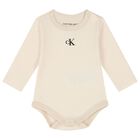 Baby Boys Black & Ivory Bodysuits ( 2 Pack ), 1, hi-res