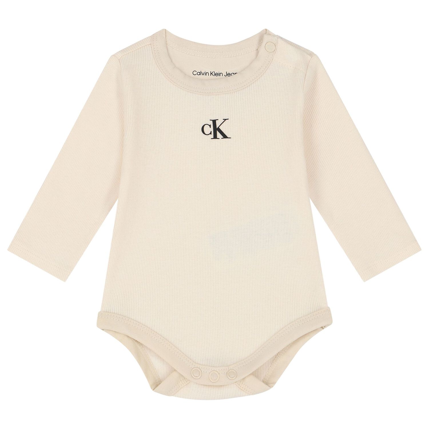 Baby Boys Black & Ivory Bodysuits ( 2 Pack ), 1, hi-res