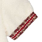 Girls Ivory Boucl&eacute; Dress, 1, hi-res