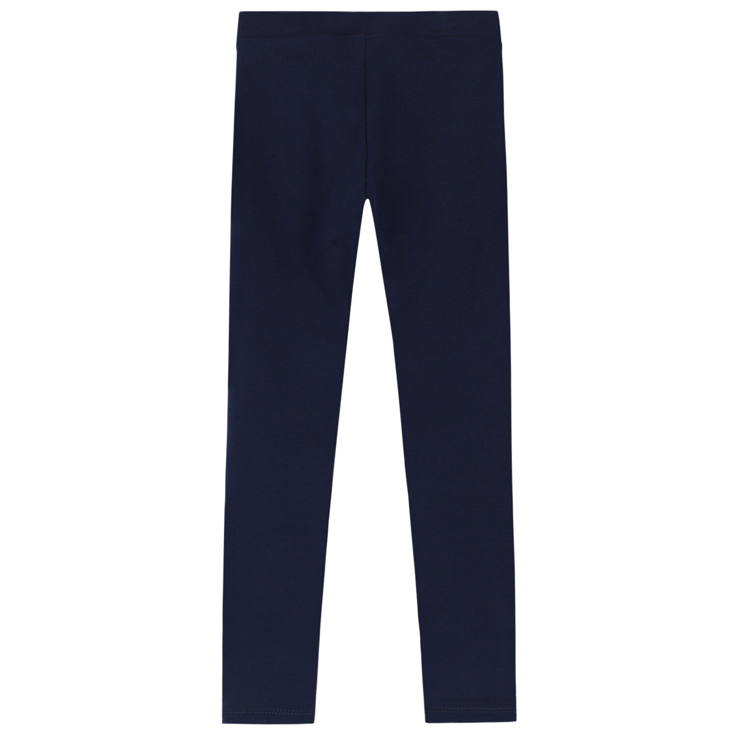 Girls Navy Logo Leggings, 1, hi-res image number null