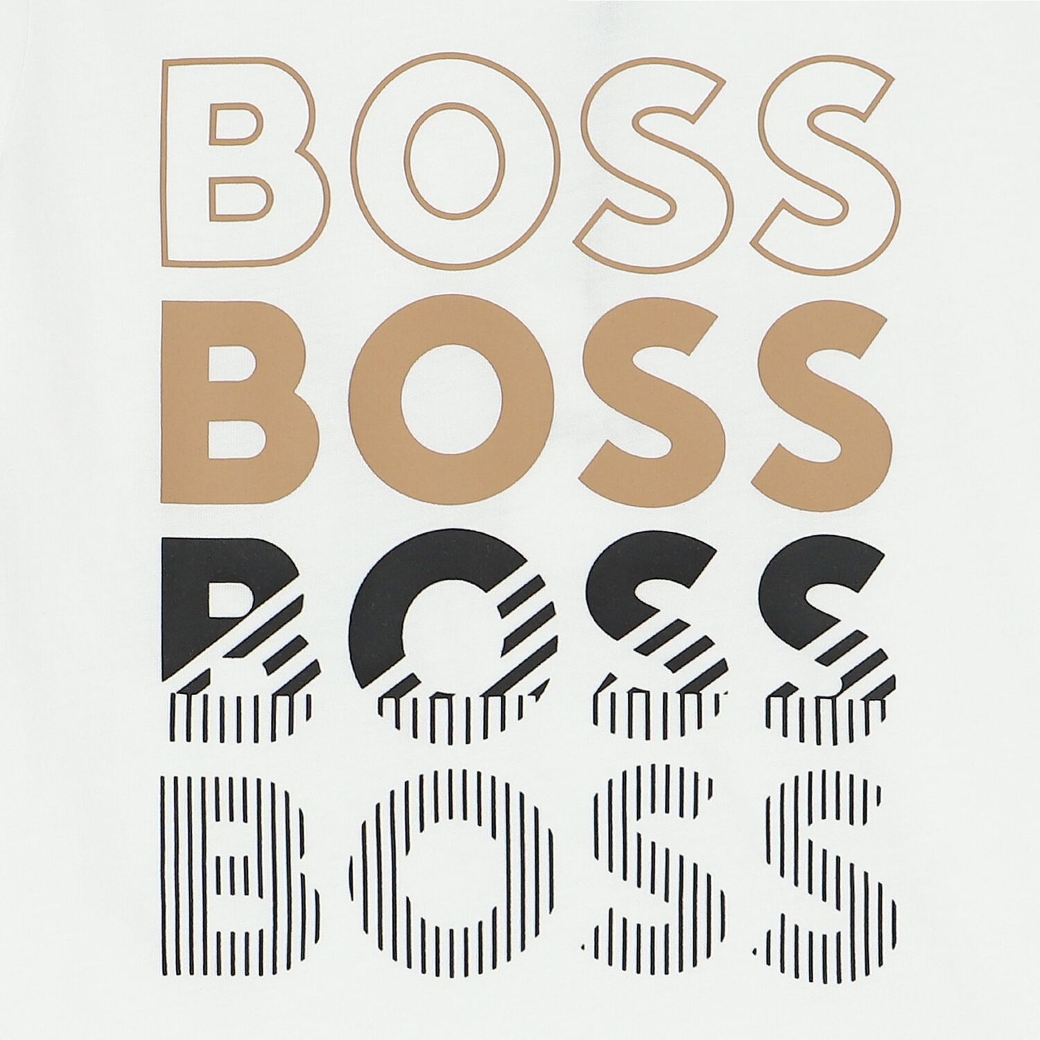 Boys White Logo T-Shirt, 1, hi-res