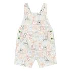 بنطلون دانجري قطني باللون العاجي للأولاد  , 1, hi-res