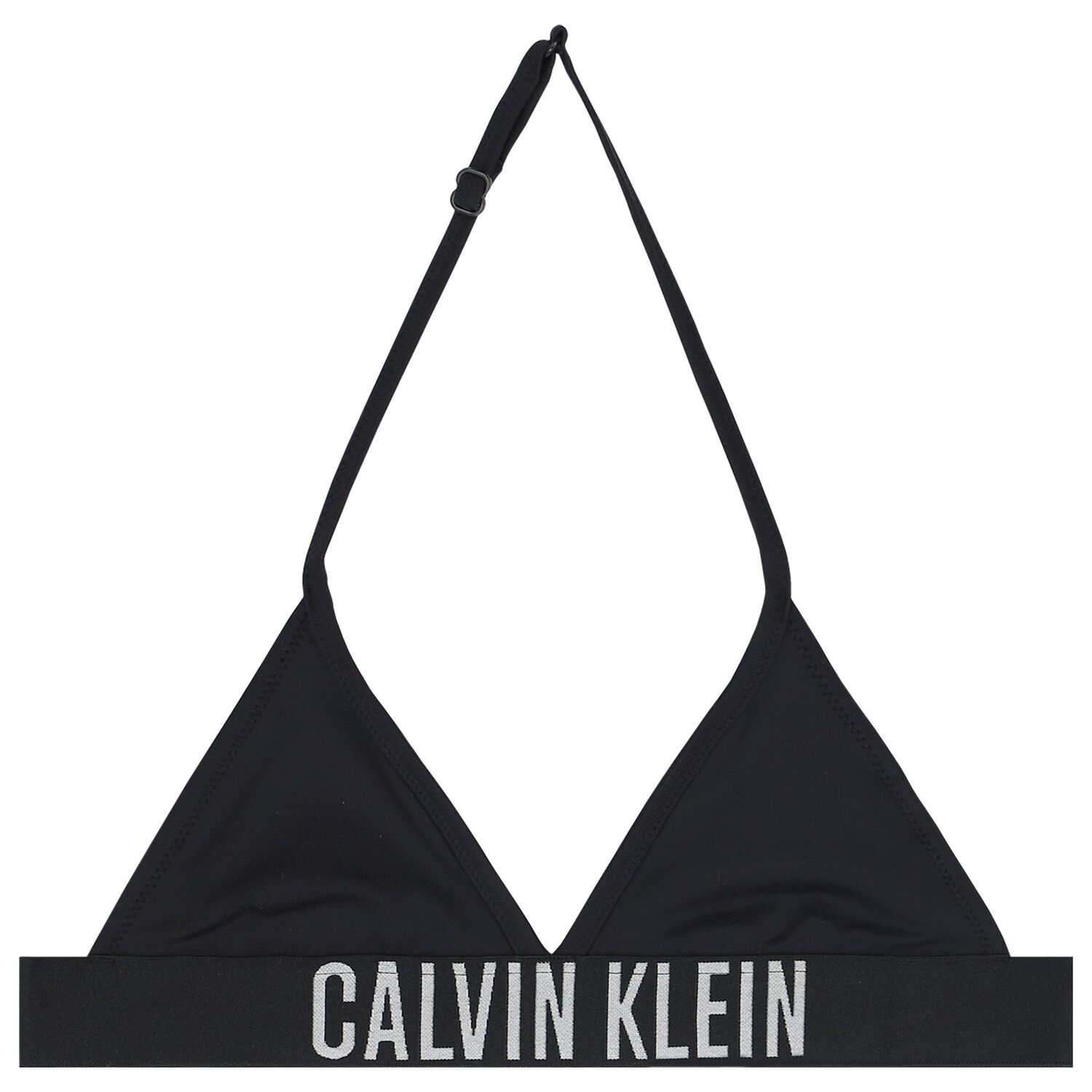 مايوه بكيني بنات بالشعار باللون الأسود, 1, hi-res image number null