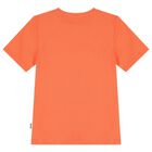 Boys Orange Logo T-Shirt, 2, hi-res