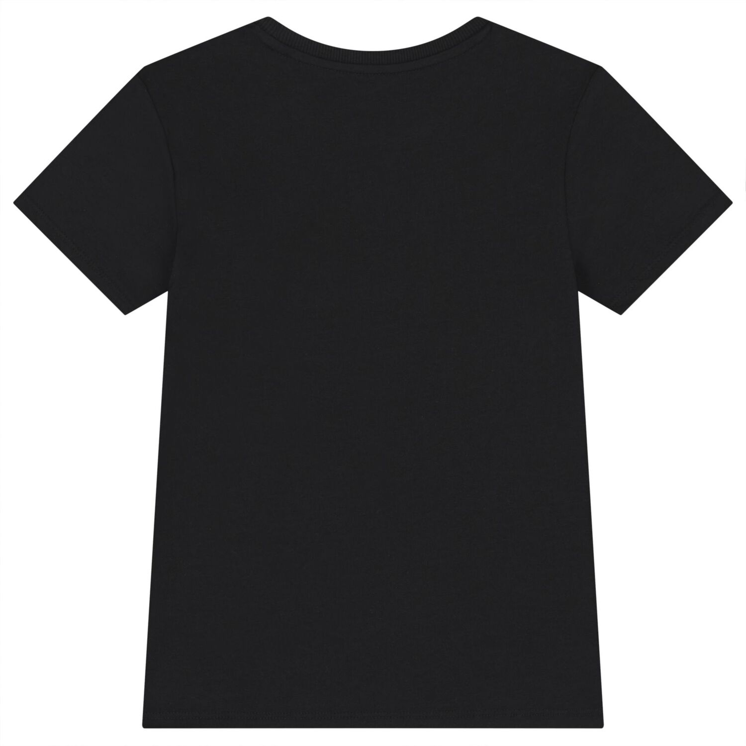 Boys Black Logo T-Shirt, 1, hi-res