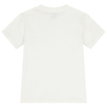 Boys Ivory Logo T-Shirt