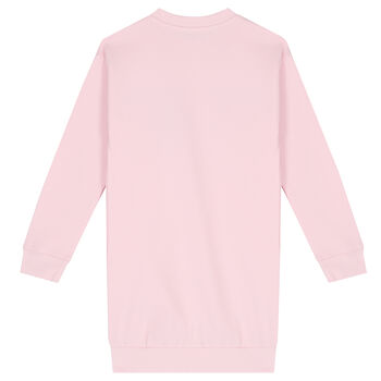 Girls Pink Logo Sweatshirt