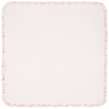 Baby Girls Pink Coral Shells Blanket