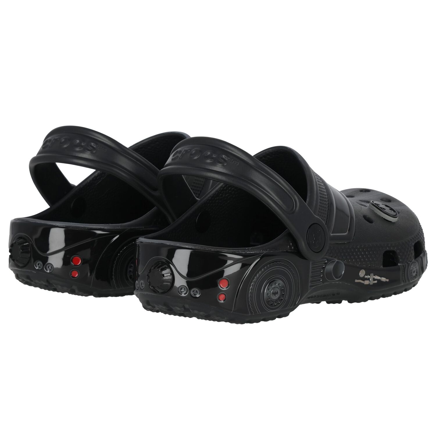Black Batman Classic Clogs Sandals, 1, hi-res