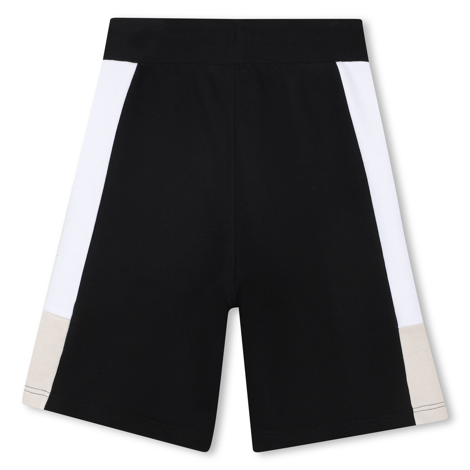 Boys Black Logo Shorts, 1, hi-res image number null