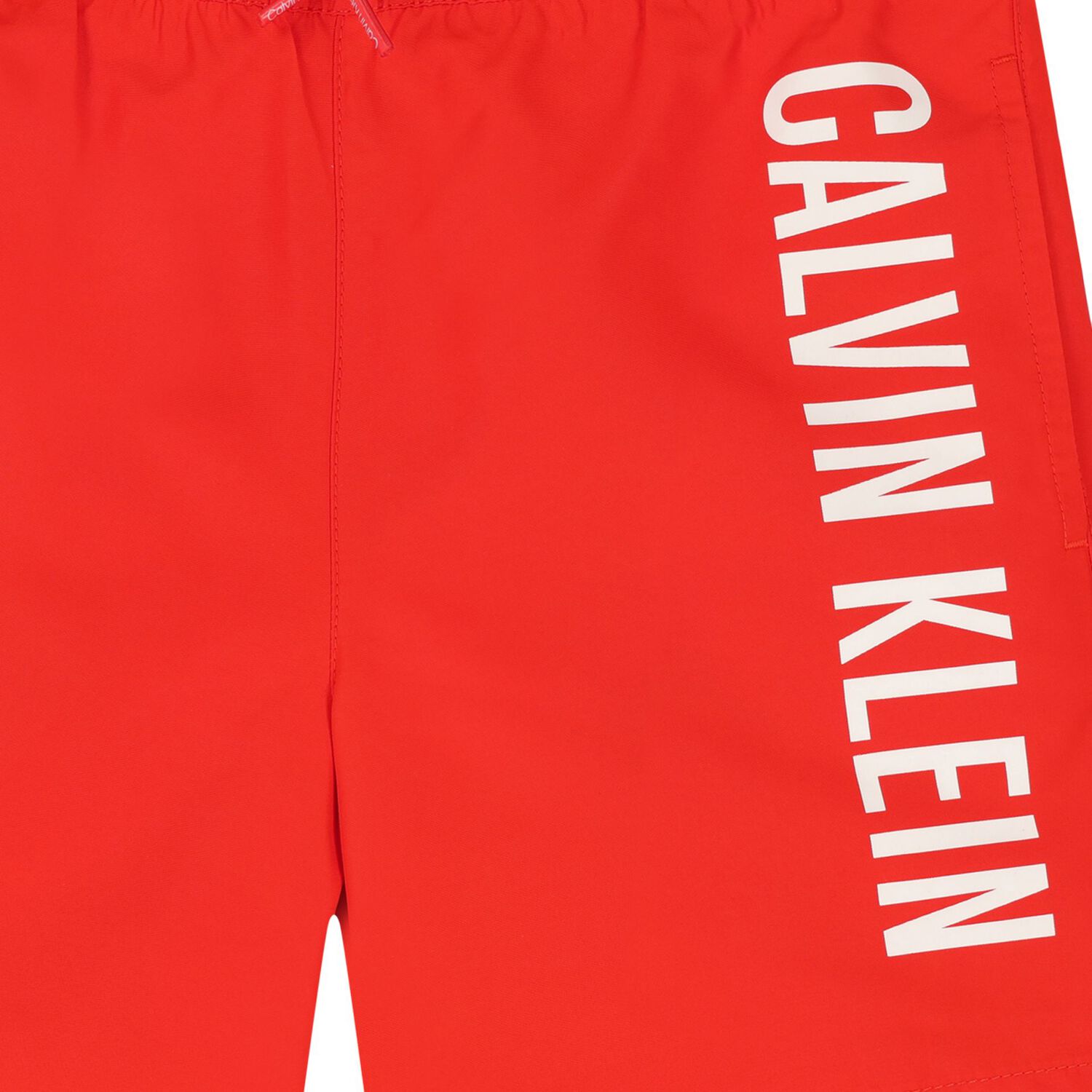 Boys Red Logo Swim Shorts, 2, hi-res