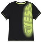 Boys Black Logo T-Shirt, 2, hi-res