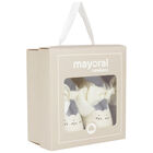 حذاء بنات قبل المشي باللون العاجي, 3, hi-res