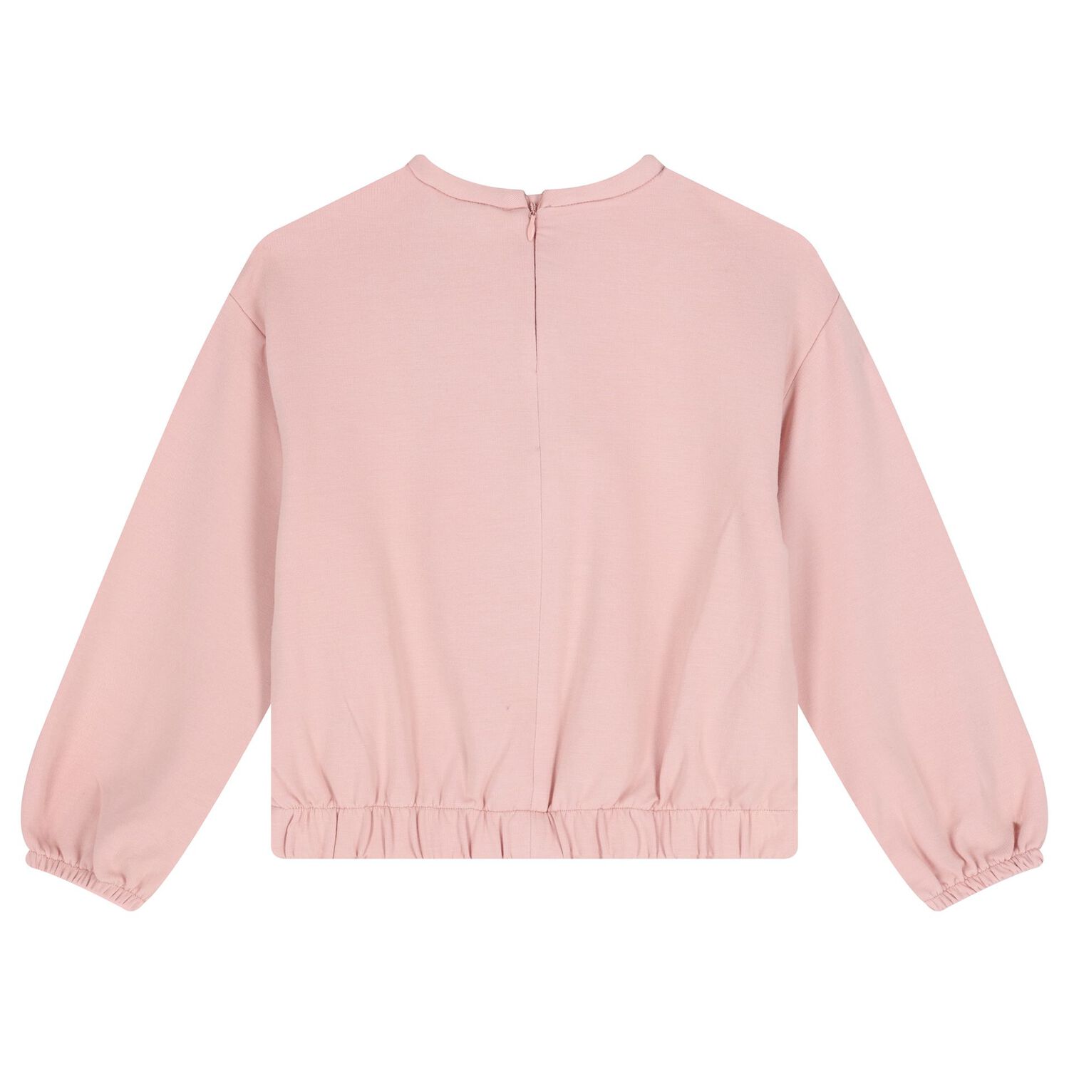 طقم تنوره للبنات مرزه بترتر وشراشيب باللون الوردى, 1, hi-res