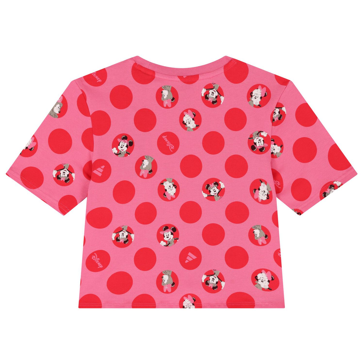 Girls Pink & Grey Minnie Mouse Shorts Set, 1, hi-res