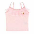 Girls Pink Sleeveless Top, 2, hi-res