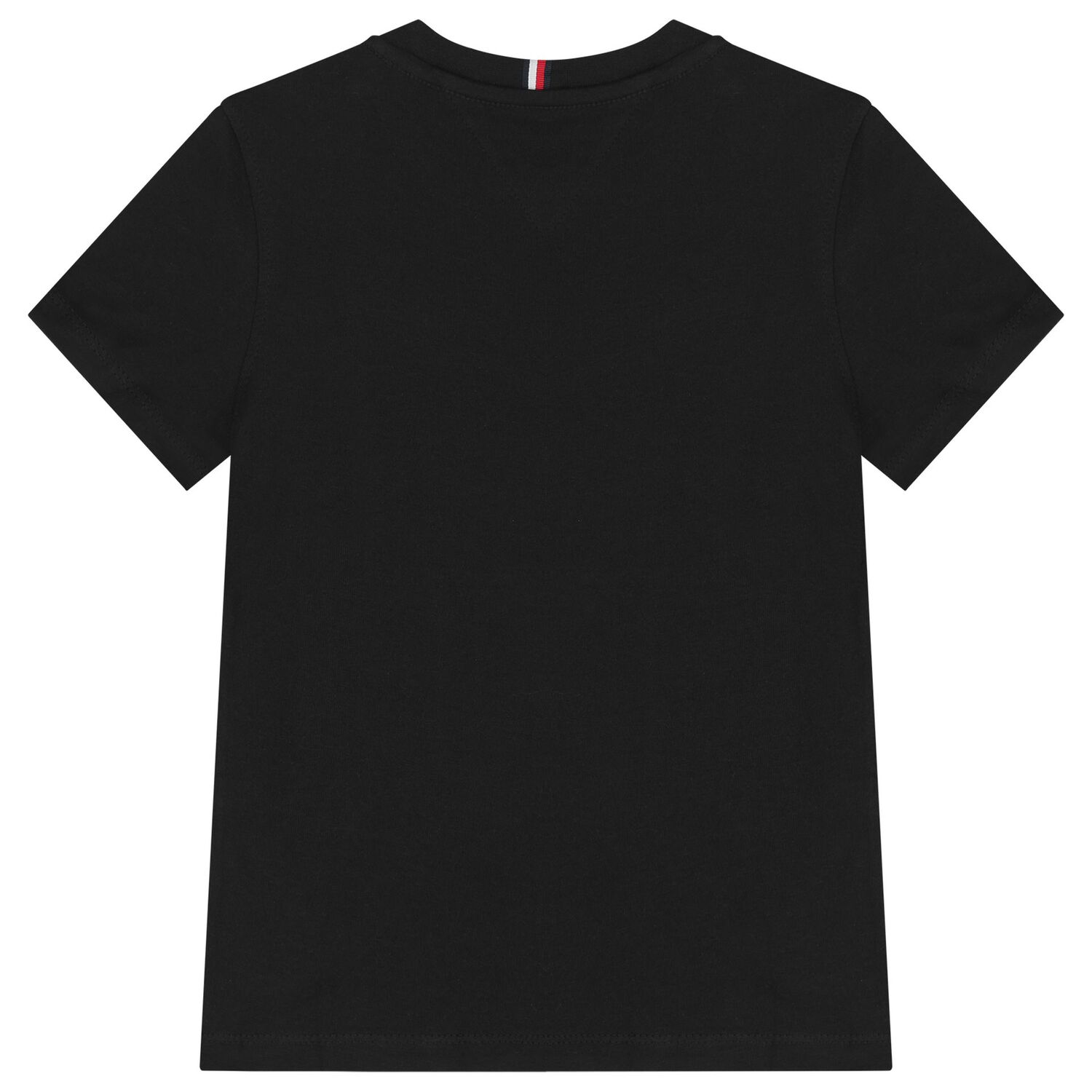 Boys Black Logo T-Shirt, 1, hi-res