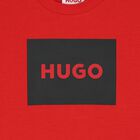 تيشيرت أولاد بالشعار باللون الأحمر, 4, hi-res