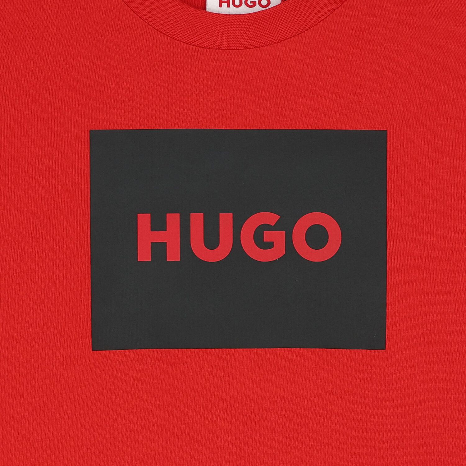 تيشيرت أولاد بالشعار باللون الأحمر, 4, hi-res