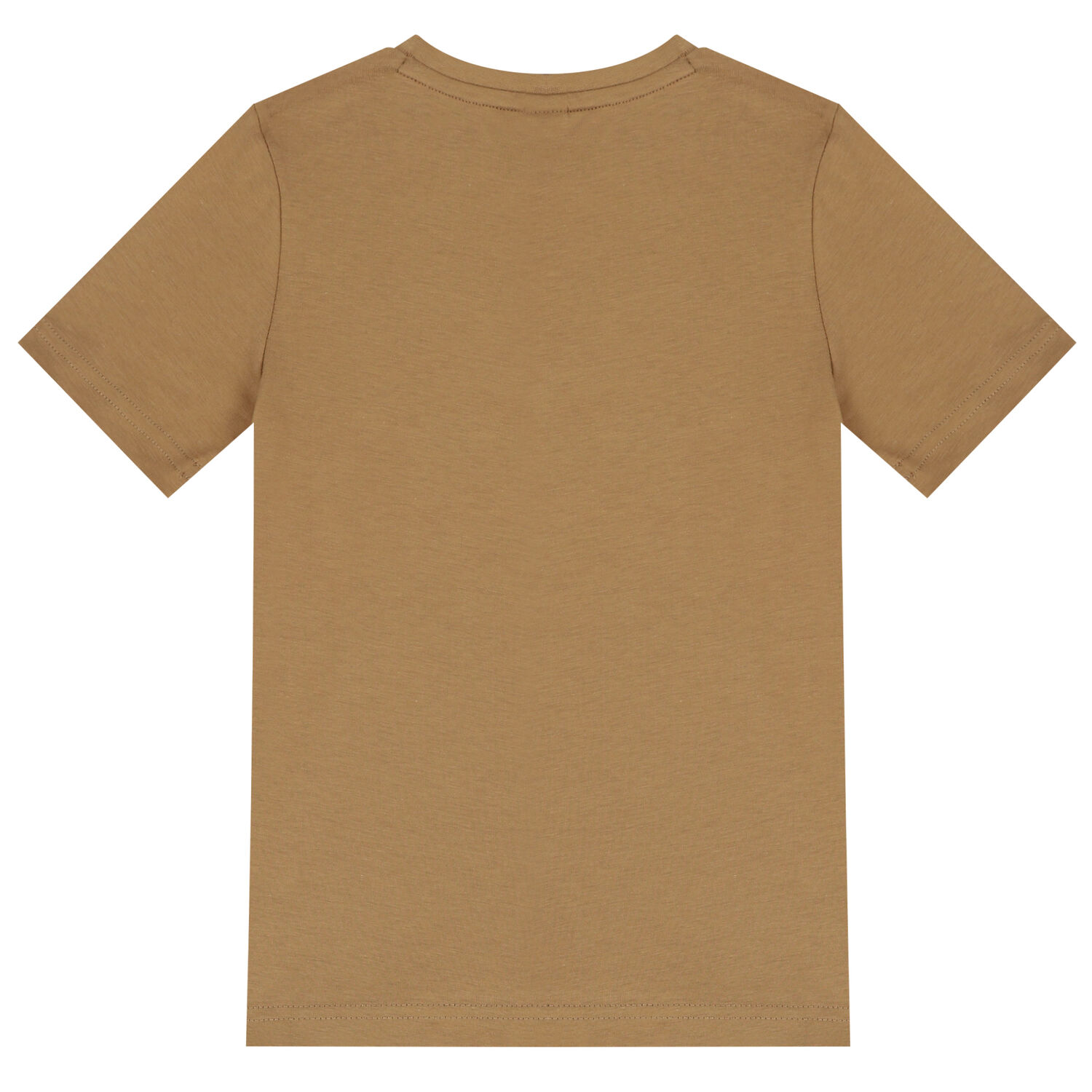 Boys Beige Logo T-Shirt, 1, hi-res image number null