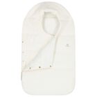 Ivory Logo Waffle Texture Baby Nest, 1, hi-res