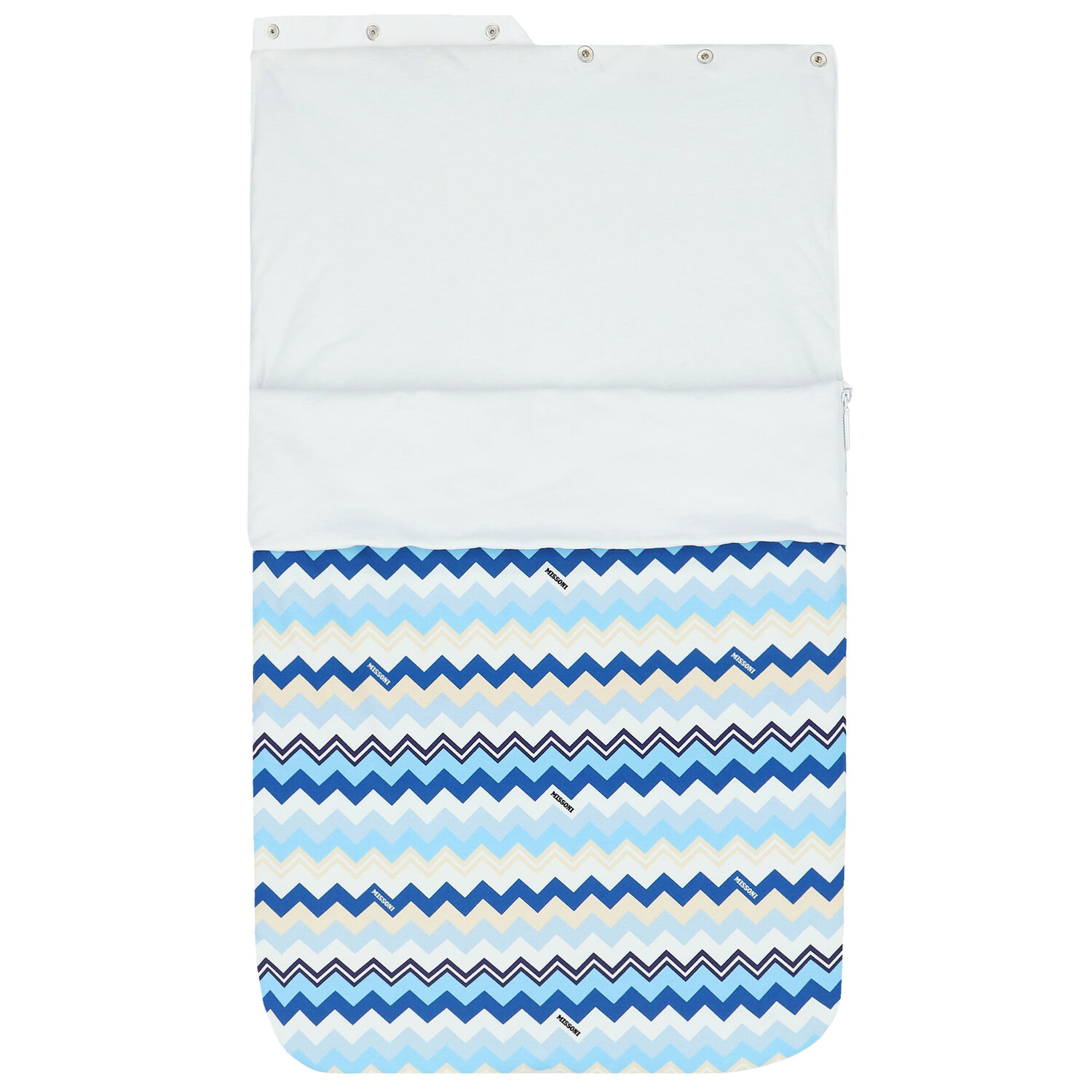 مدس بخطوط متعرجة باللون الازرق والابيض, 1, hi-res