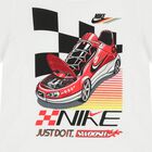 قميص أبيض بشعار للأولاد, 1, hi-res