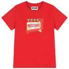 Red Popcorn & Teddy Bear Logo T-Shirt, 2, hi-res