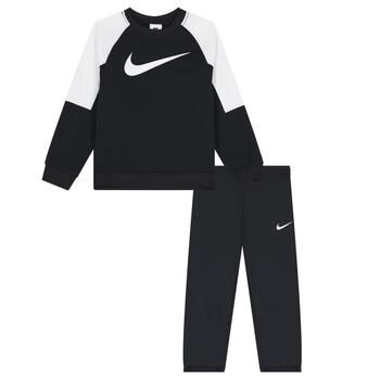 Black Logo Tracksuit