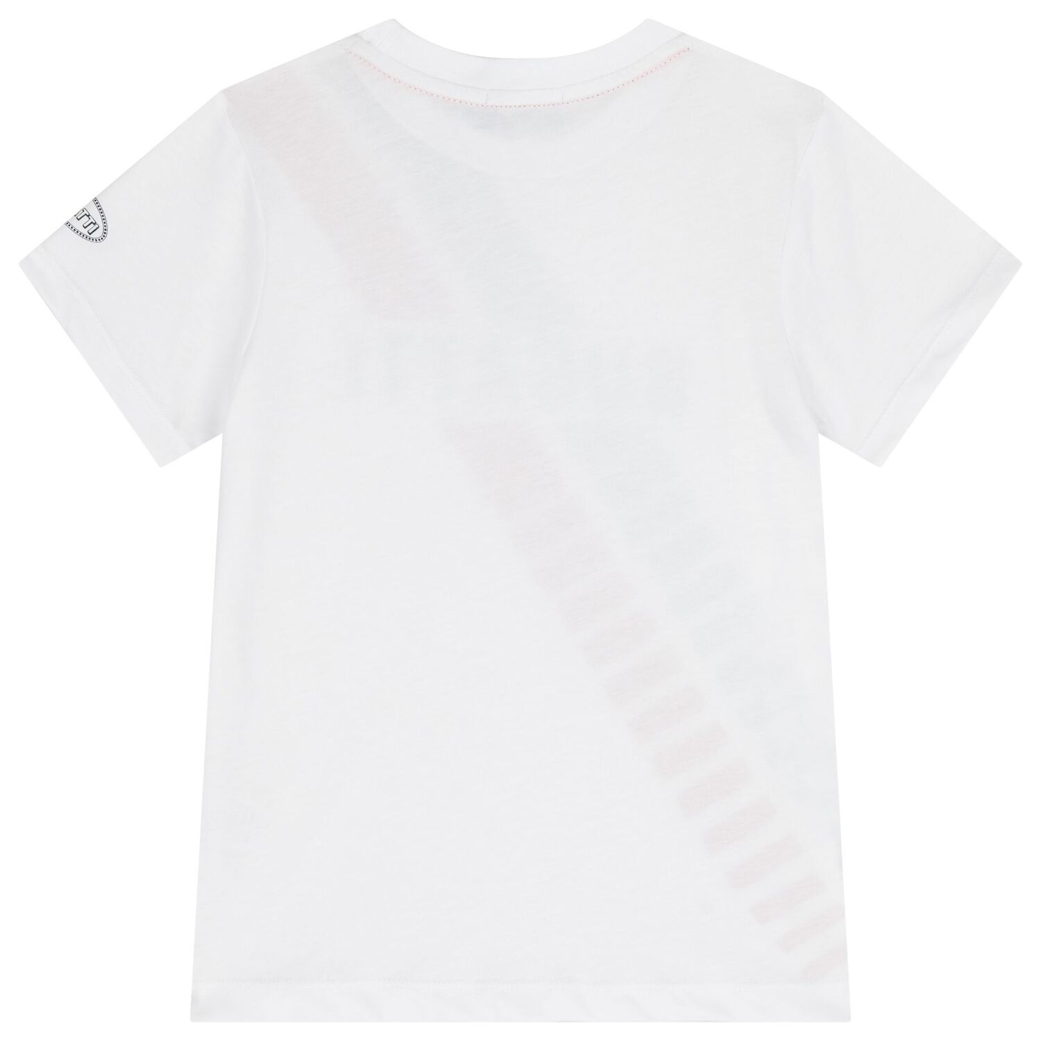 Boys White Logo T-Shirt, 1, hi-res