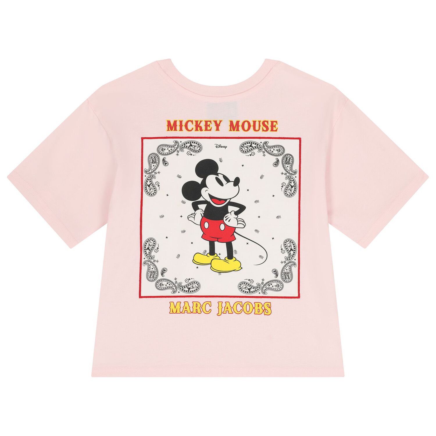 Girls Pink Logo Disney T-Shirt, 1, hi-res