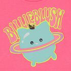 توب بنات بالشعار باللون الزهري, 1, hi-res