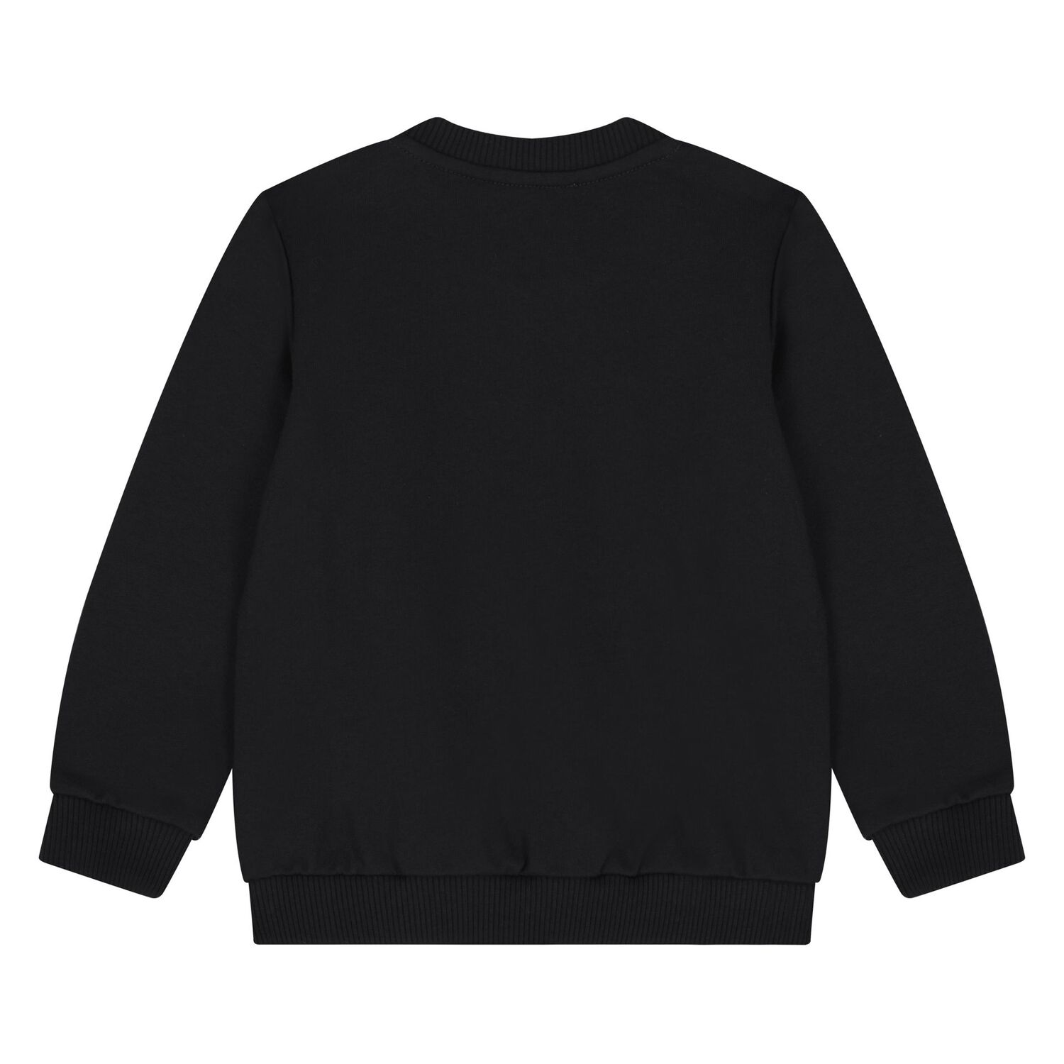 Younger Black Teddy Bear Logo Sweatshirt, 6, hi-res