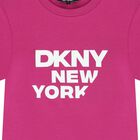 تي شيرت بالشعار باللون الوردي للبنات, 3, hi-res