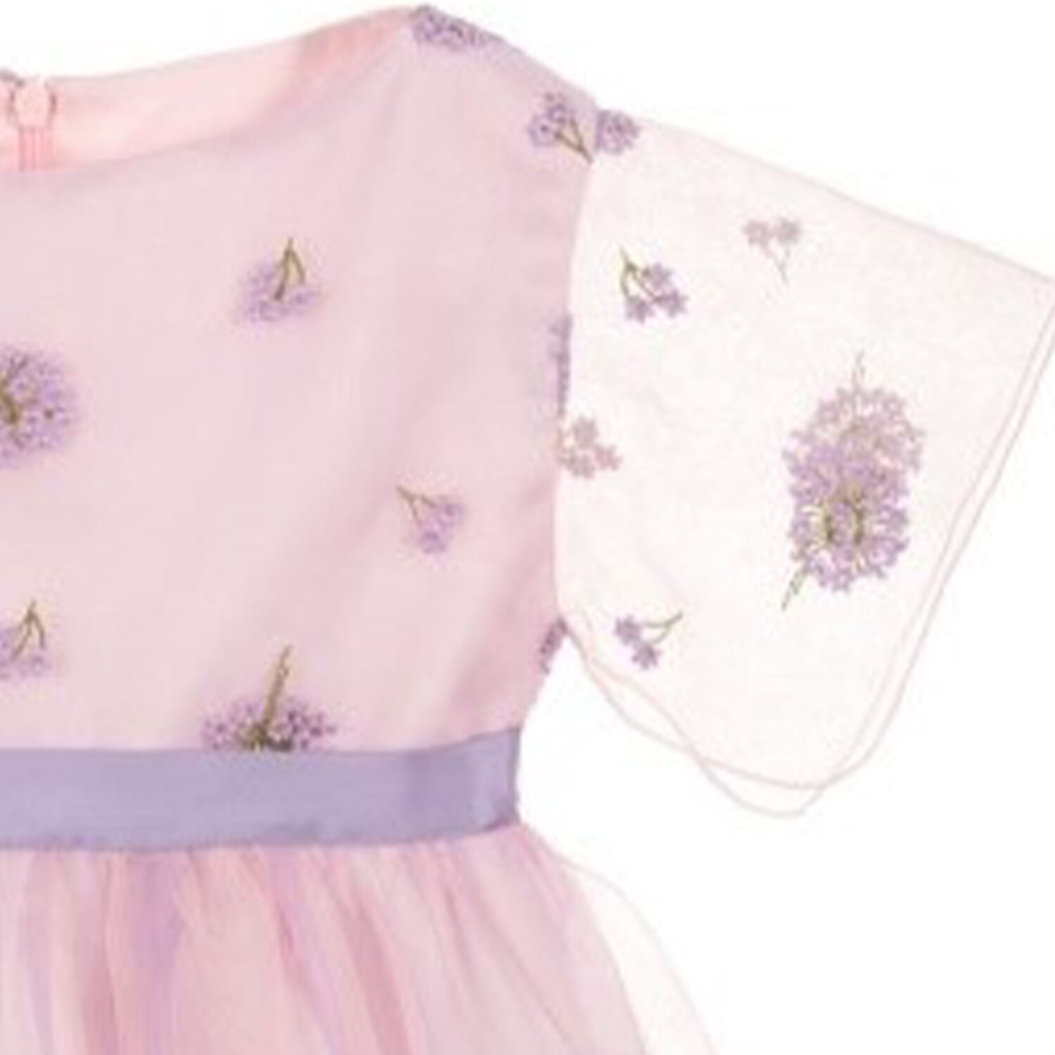 فستان تل لايلاك للبنات, 1, hi-res image number null